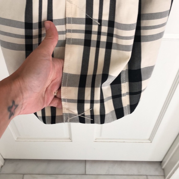 Classic Plaid Woman’s Rain Coat size Small. New - Picture 4 of 4